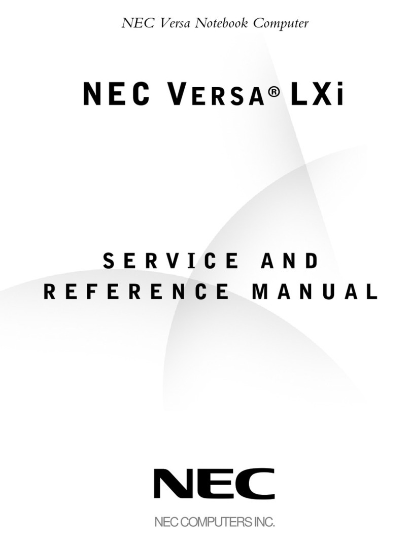NEC Versa LXi User manual