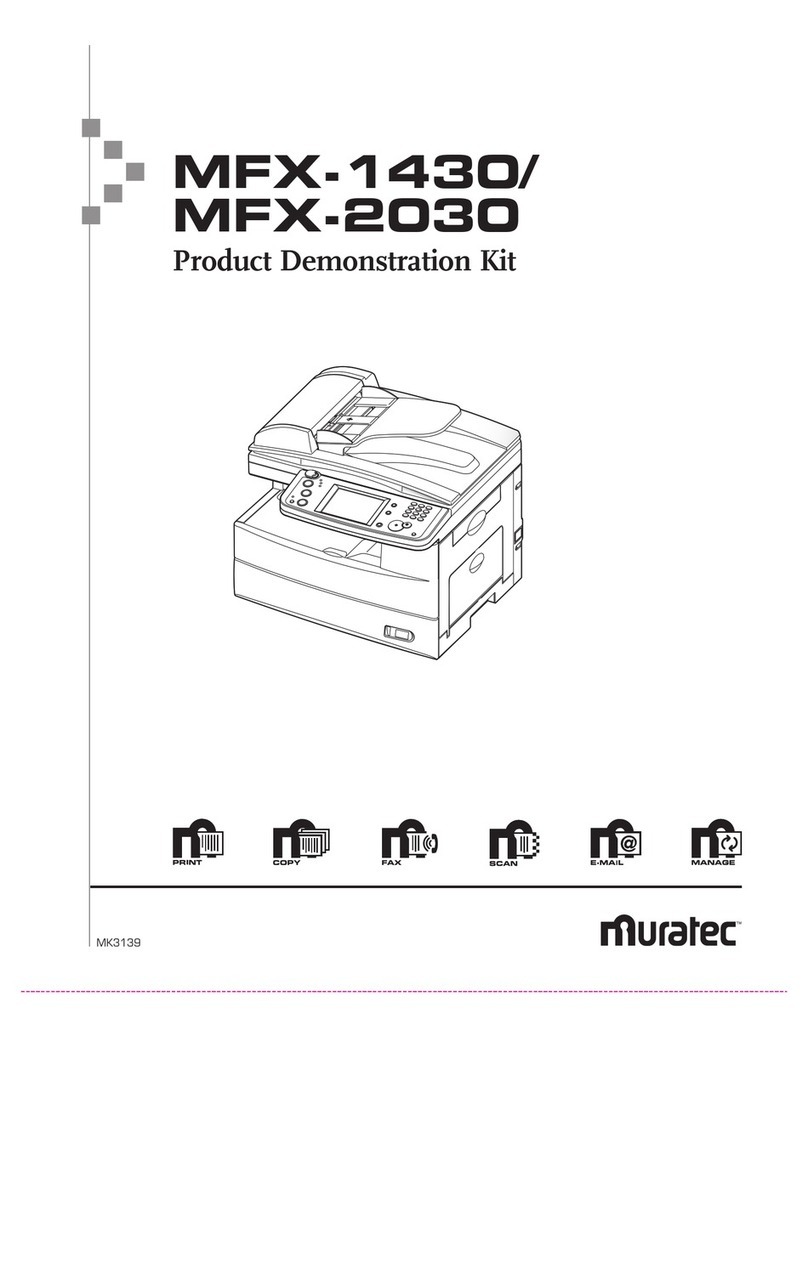 Muratec MFX-1430 Manual