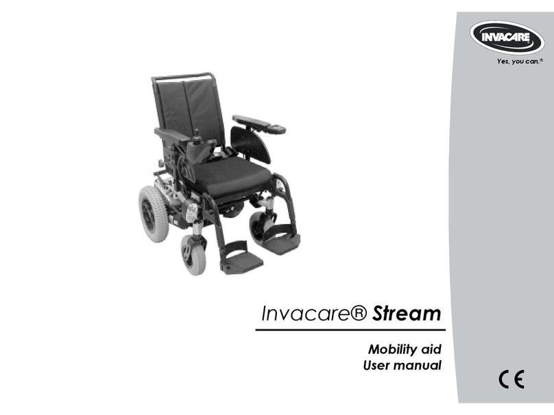 Invacare Stream User manual