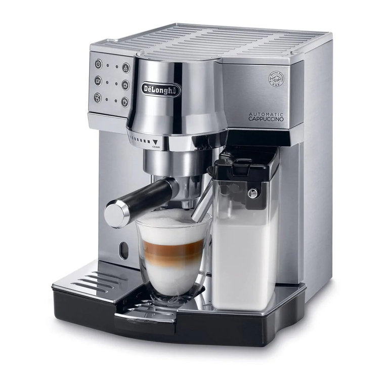 DeLonghi EC850 User manual
