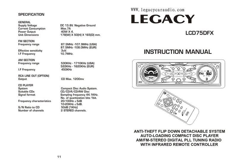 Legacy LCD75DFX User manual Legacy LCD75DFX User manual