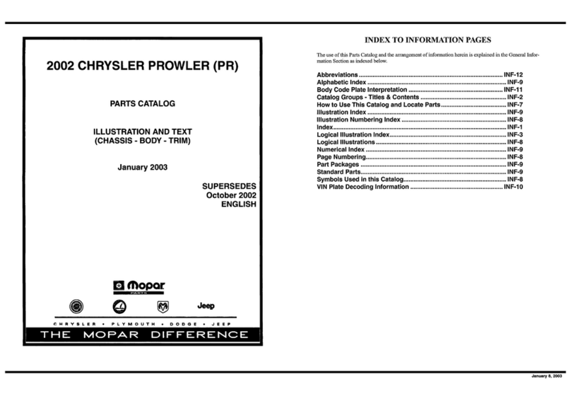 Chrysler Prowler (PR) 2002 Instruction Manual Chrysler Prowler (PR) 2002 Instruction Manual