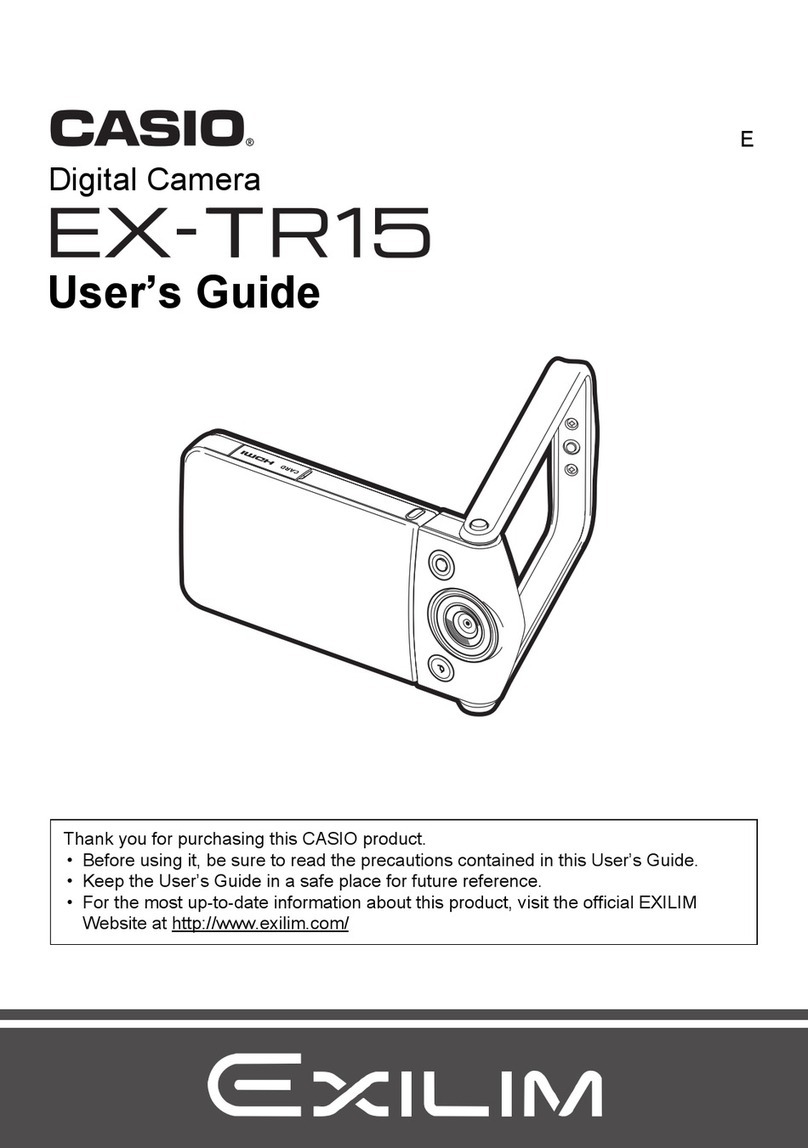 Casio Exilim EX-TR15 user guide