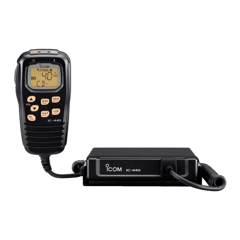 Icom IC-440N User manual