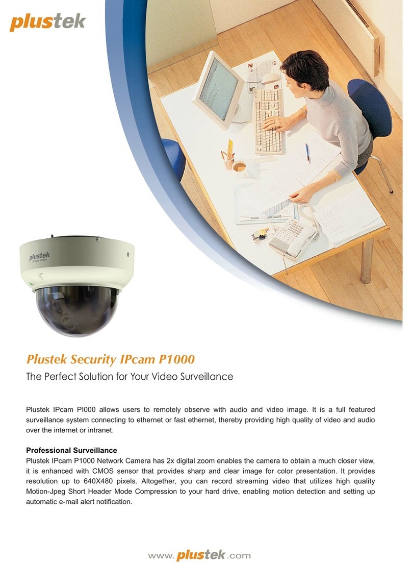 Plustek IPCam P1000 Specifications