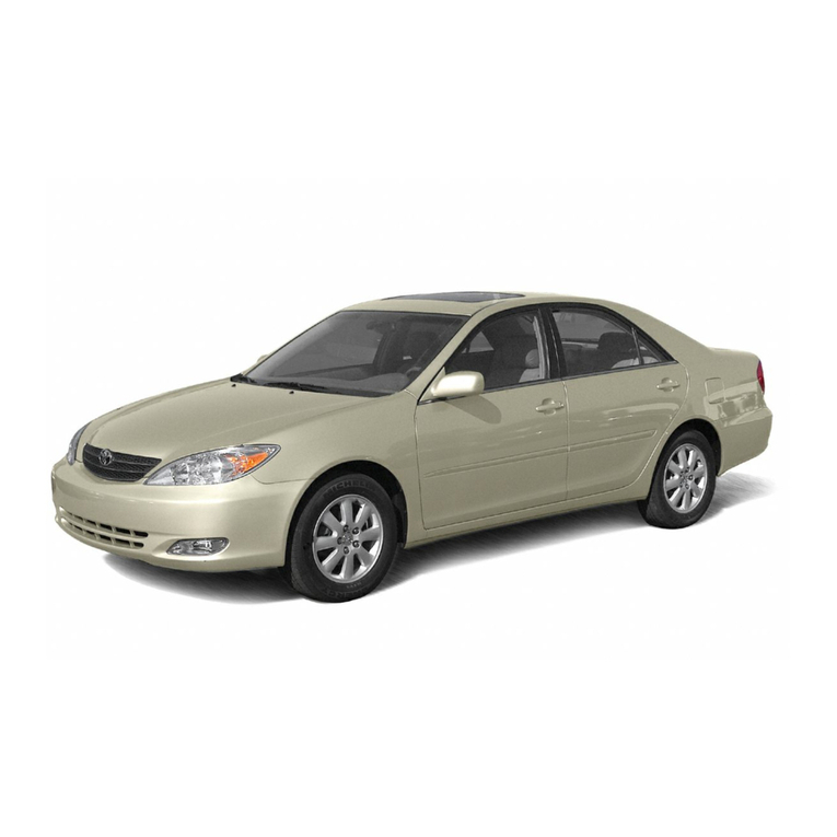 Toyota Matrix 2003 operating manual