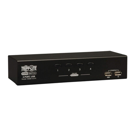 Tripp Lite B006-VU4-R User manual Tripp Lite B006-VU4-R User manual