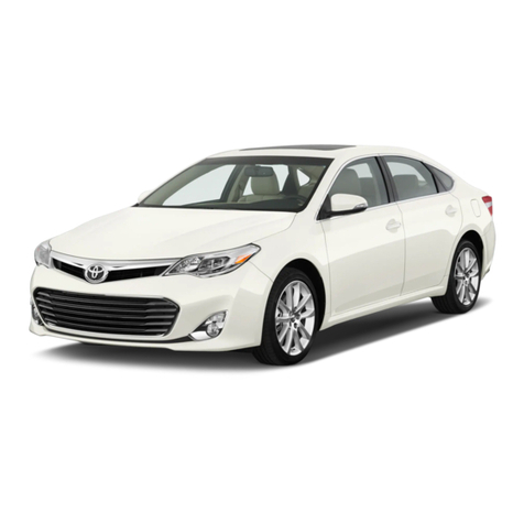 Toyota Avalon 2013 Quick reference guide