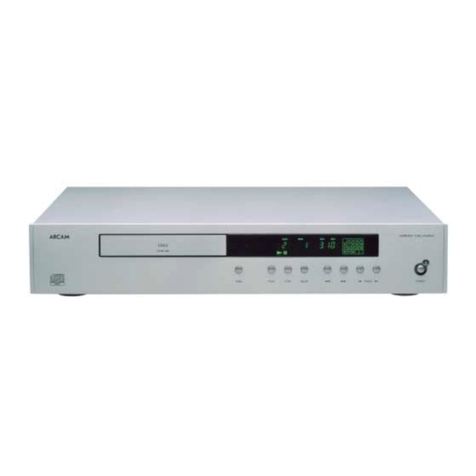 Arcam DiVA CD62 Service manual