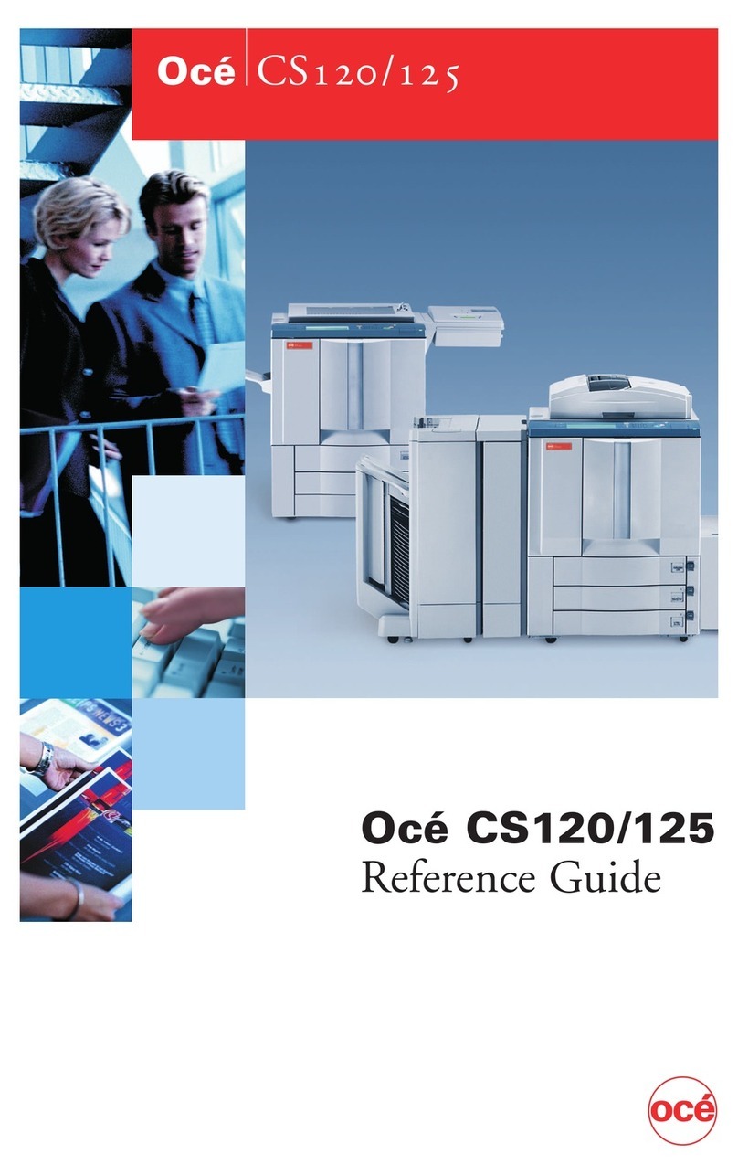 Oce CS120 reference guide