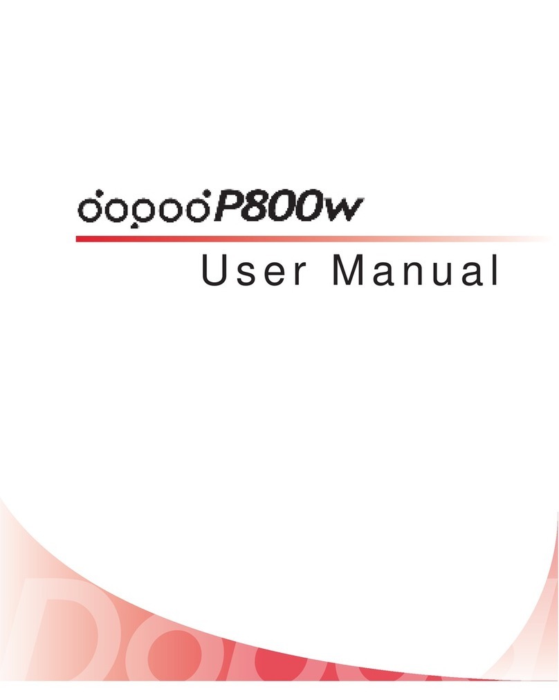 DOPOD P800W user manual
