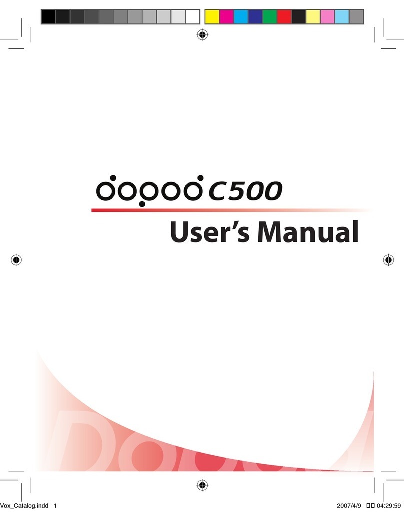 DOPOD C500 user manual