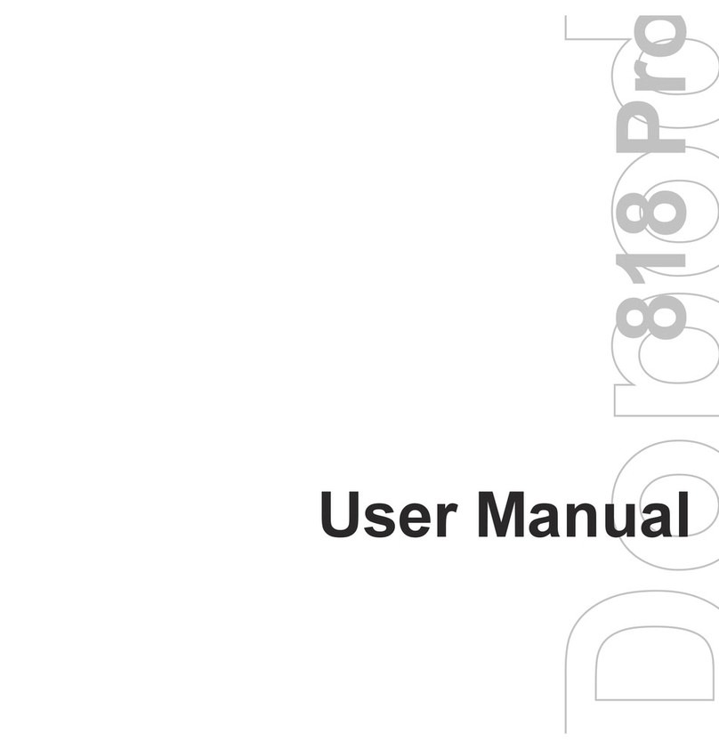 DOPOD 818 PRO User manual