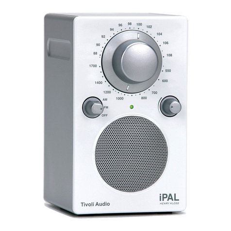 Tivoli Audio PAL + owner's manual
