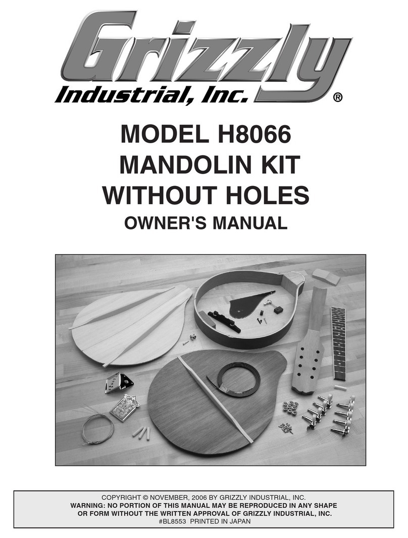 Grizzly H8066 owner's manual