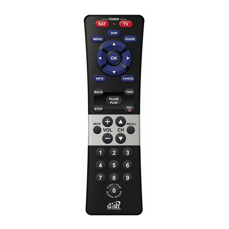 Dish Network BASIC REMOTE manual