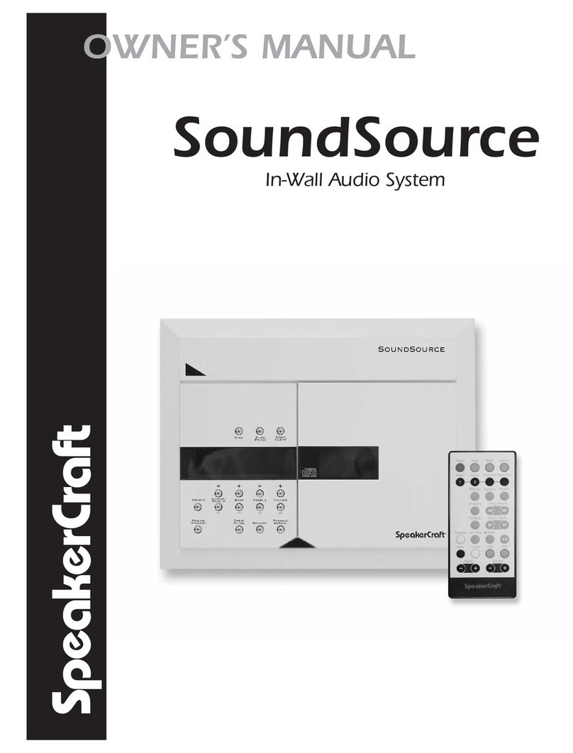 SpeakerCraft SoundSource owner's manual