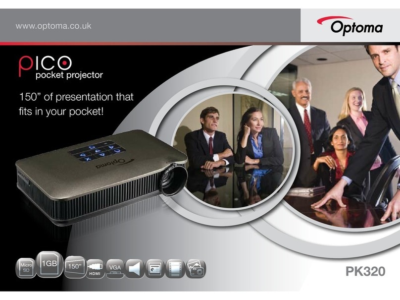 Optoma Pico PK320 Specifications