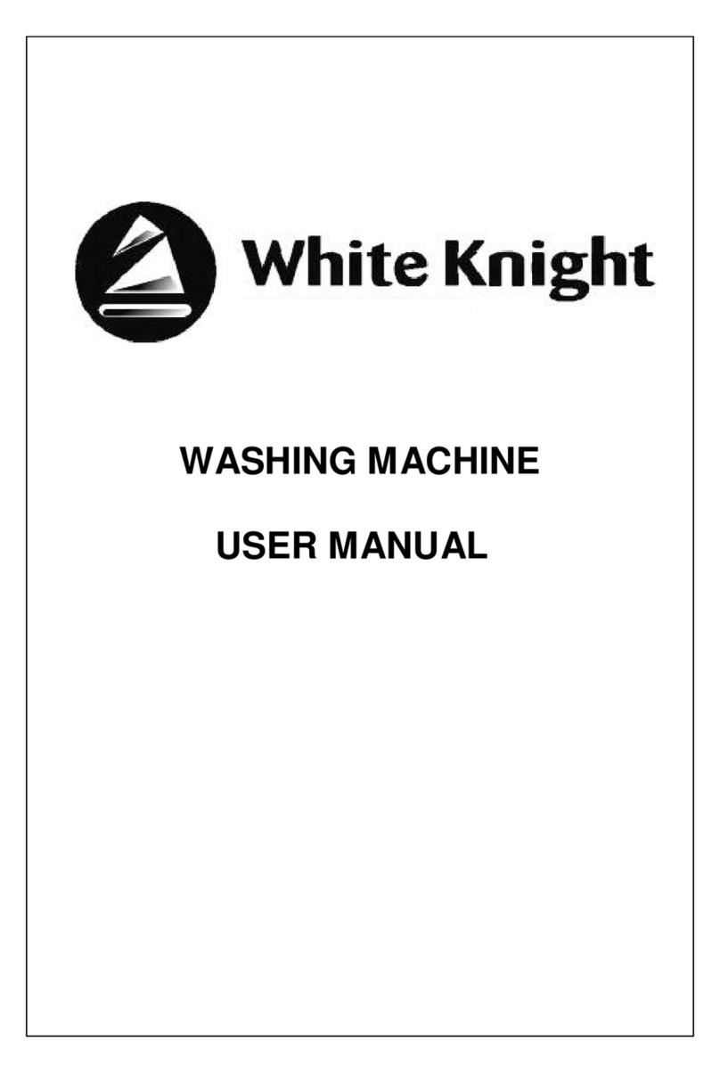 White Knight Washing Machine user manual