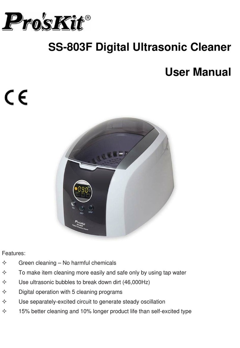 Pro's Kit SS-803F user manual
