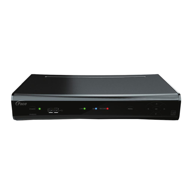 Pace IPH8000 Specifications
