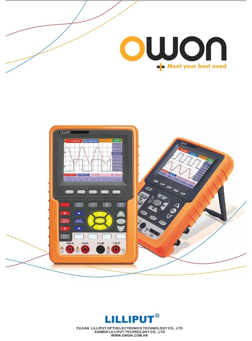 Owon Lilliput HDS1022M-N Specifications