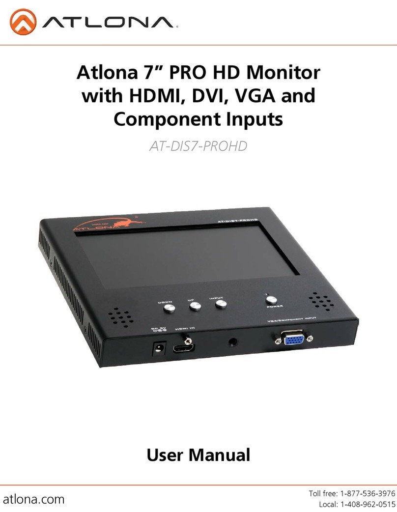 Atlona AT-DIS7-PROHD User manual