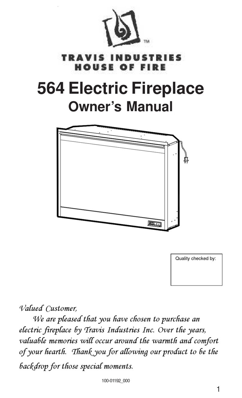 Travis Industries 564 User manual