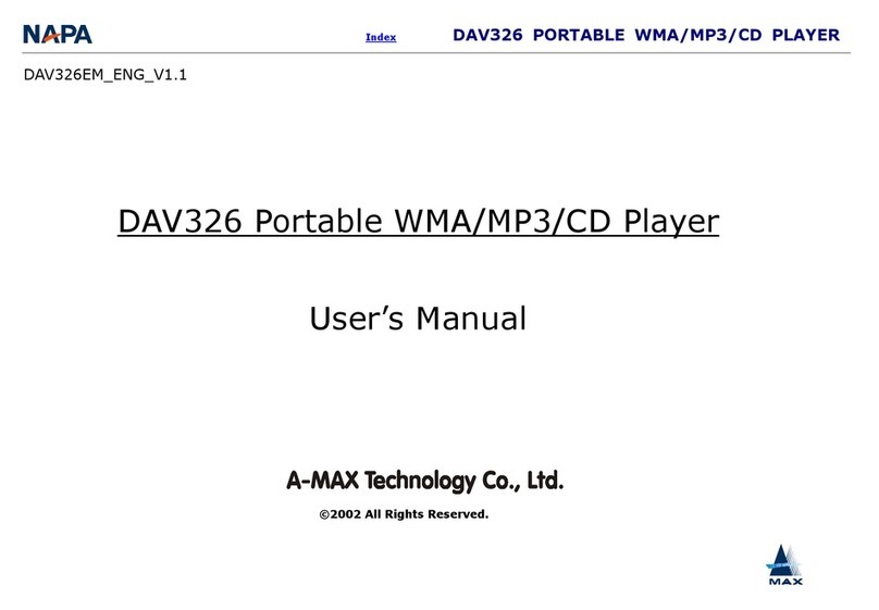 A-MAX Technology DAV326 user manual
