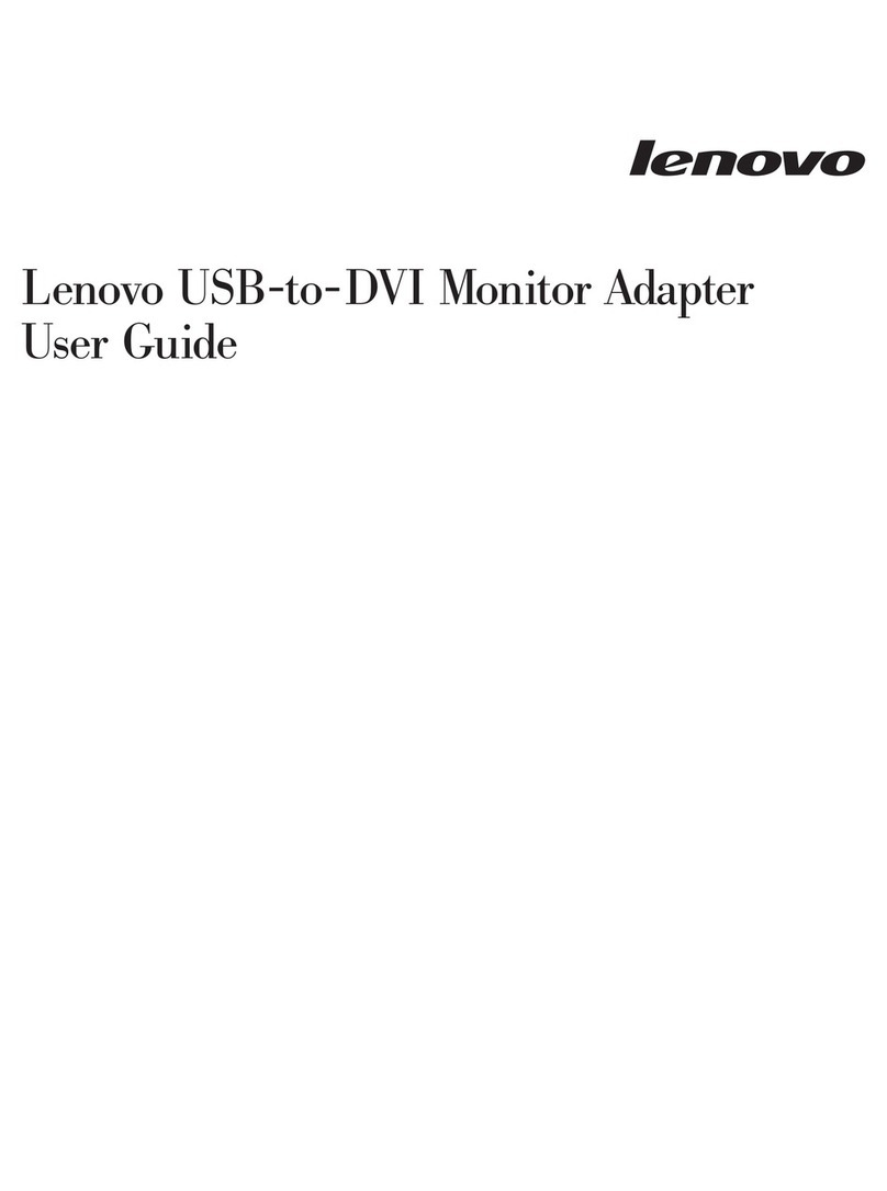 Lenovo USB-to-DVI Monitor Adapter user guide