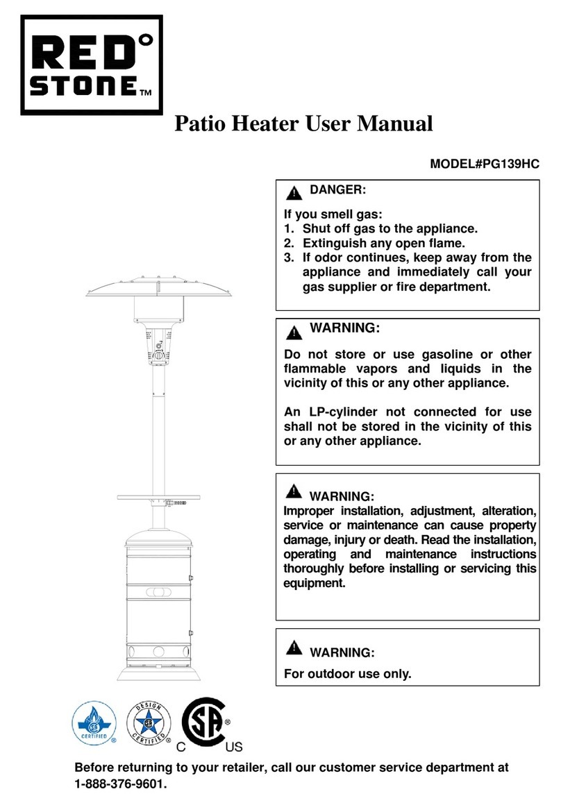 Red Stone PG139HC user manual