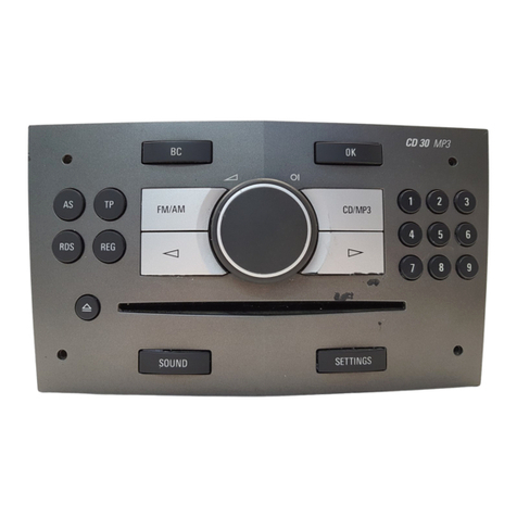 Opel Corsa Infotainment System user manual