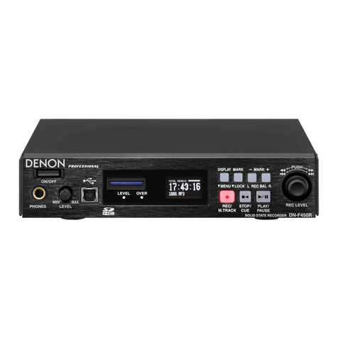 Denon DN-F450R User manual