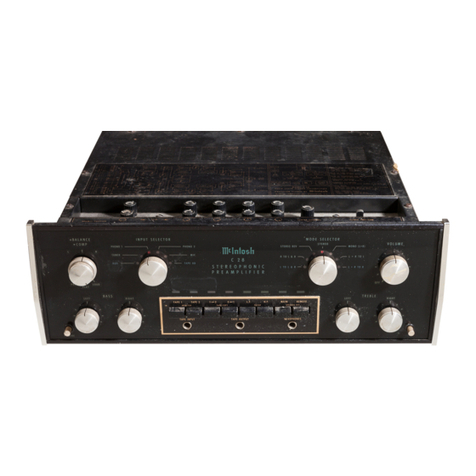 McIntosh C28 owner's manual