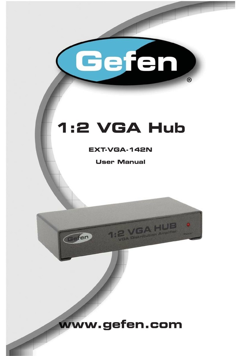 Gefen EXT-VGA-142N User manual