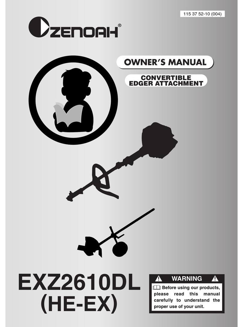Zenoah EXZ2610DL User manual