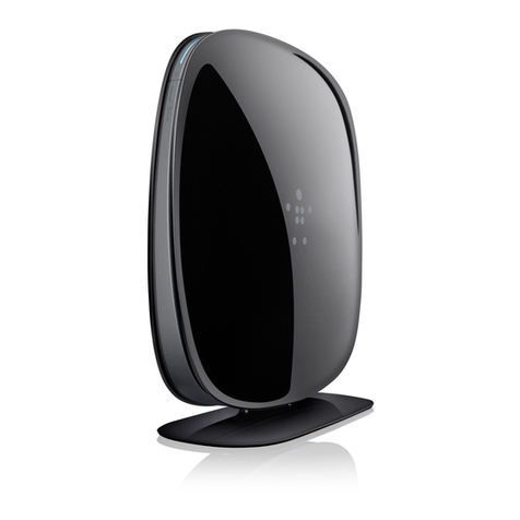 Belkin AC750 DB User manual