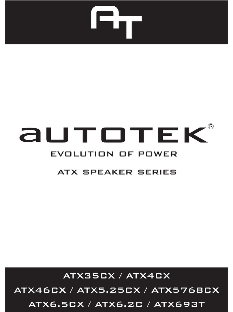 Autotek ATX35CX installation guide