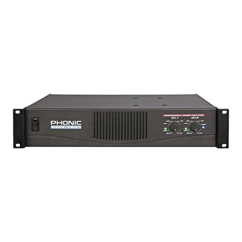 Phonic DMX1501 user manual