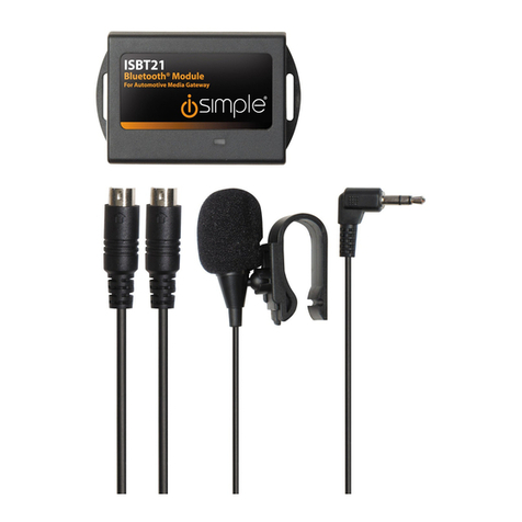 iSimple blustream User manual