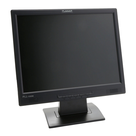 Planar PL1500M User manual Planar PL1500M User manual