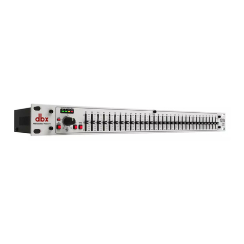 dbx 131s Graphic EQ Specifications