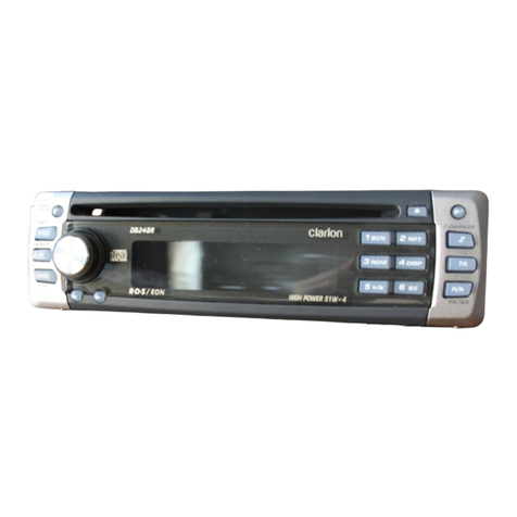 Clarion DB248R User manual