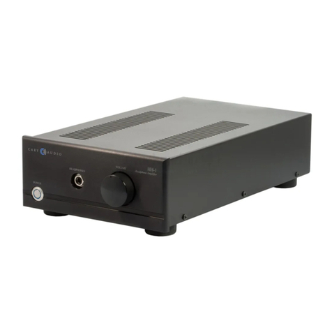 Cary Audio Design HH-1 User manual