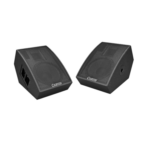 CARVIN SCX 1112 User manual