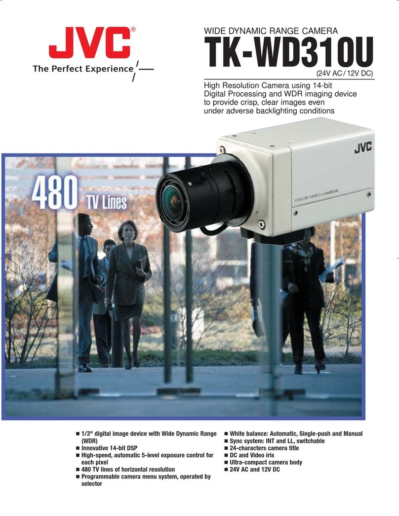 JVC TK-WD310U - CCTV Camera User manual