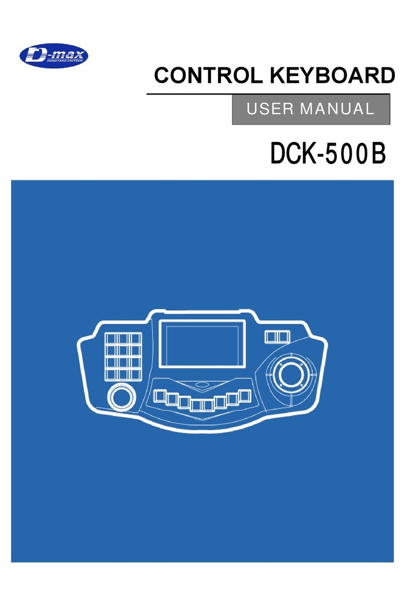 D-MAX DCK-500B user manual
