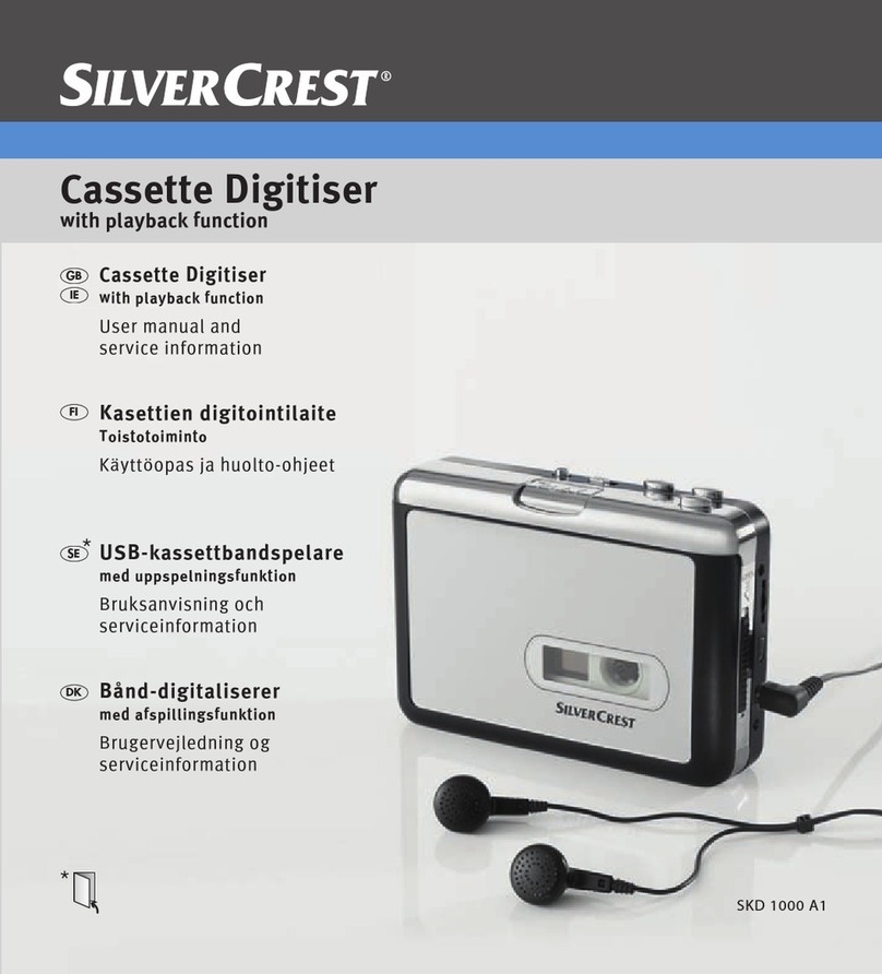 Silvercrest SKD 1000 A1 User manual