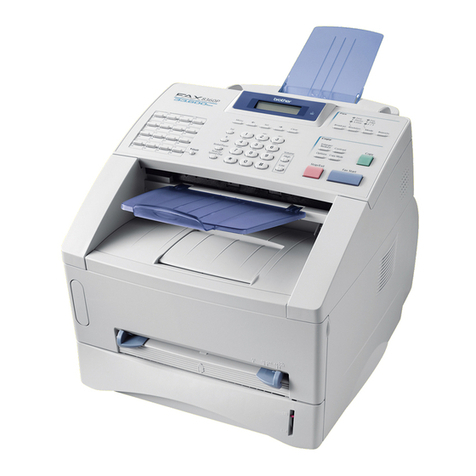 Brother FAX-8360P User manual Brother FAX-8360P User manual