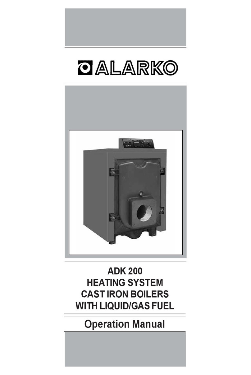 Alarko ADK 200 Operation manual